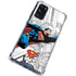 DC Comics Superman Super Speed Flying Over City Galaxy S20 FE Clear Case